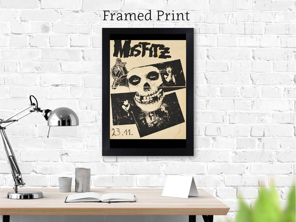 Misfitz - Concert Poster Art Print