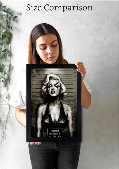 Monroe Mugshot - Art Print