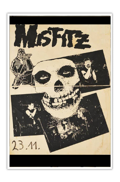 Misfitz - Concert Poster Art Print