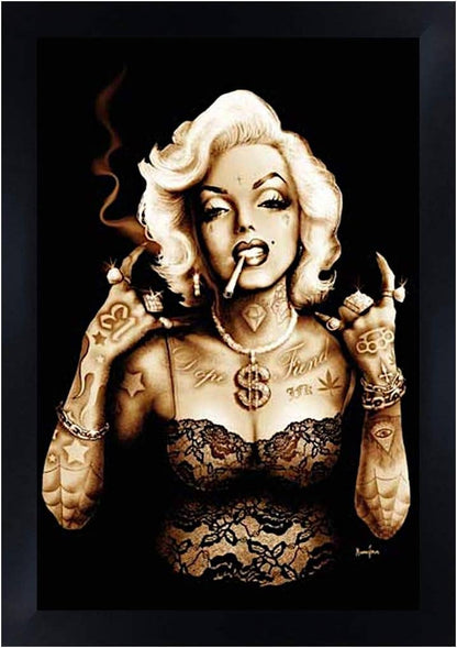 Gangsta Marilyn - Art Print