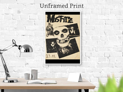 Misfitz - Concert Poster Art Print