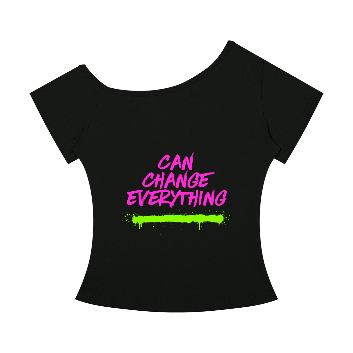 Women’s Off-the-Shoulder T-Shirt