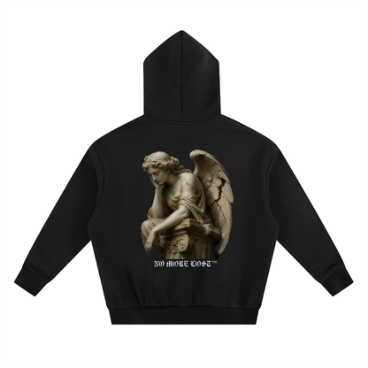 No More Lost "Broken Angel" Essential Heavyweight Boxy Fleece Hoodie