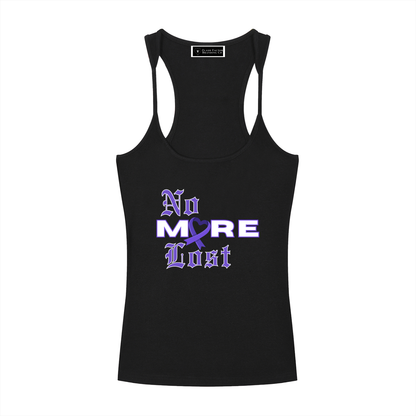 Slim Fit Ribbed Racerback Tank Top