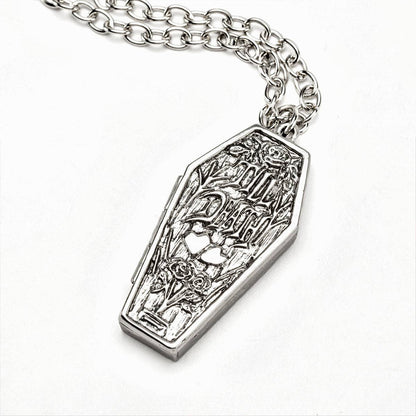 Till Death Coffin Pendant