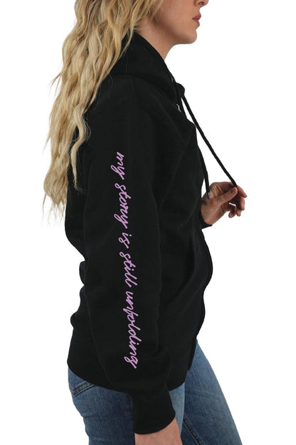 Unwritten Zip Hoodie