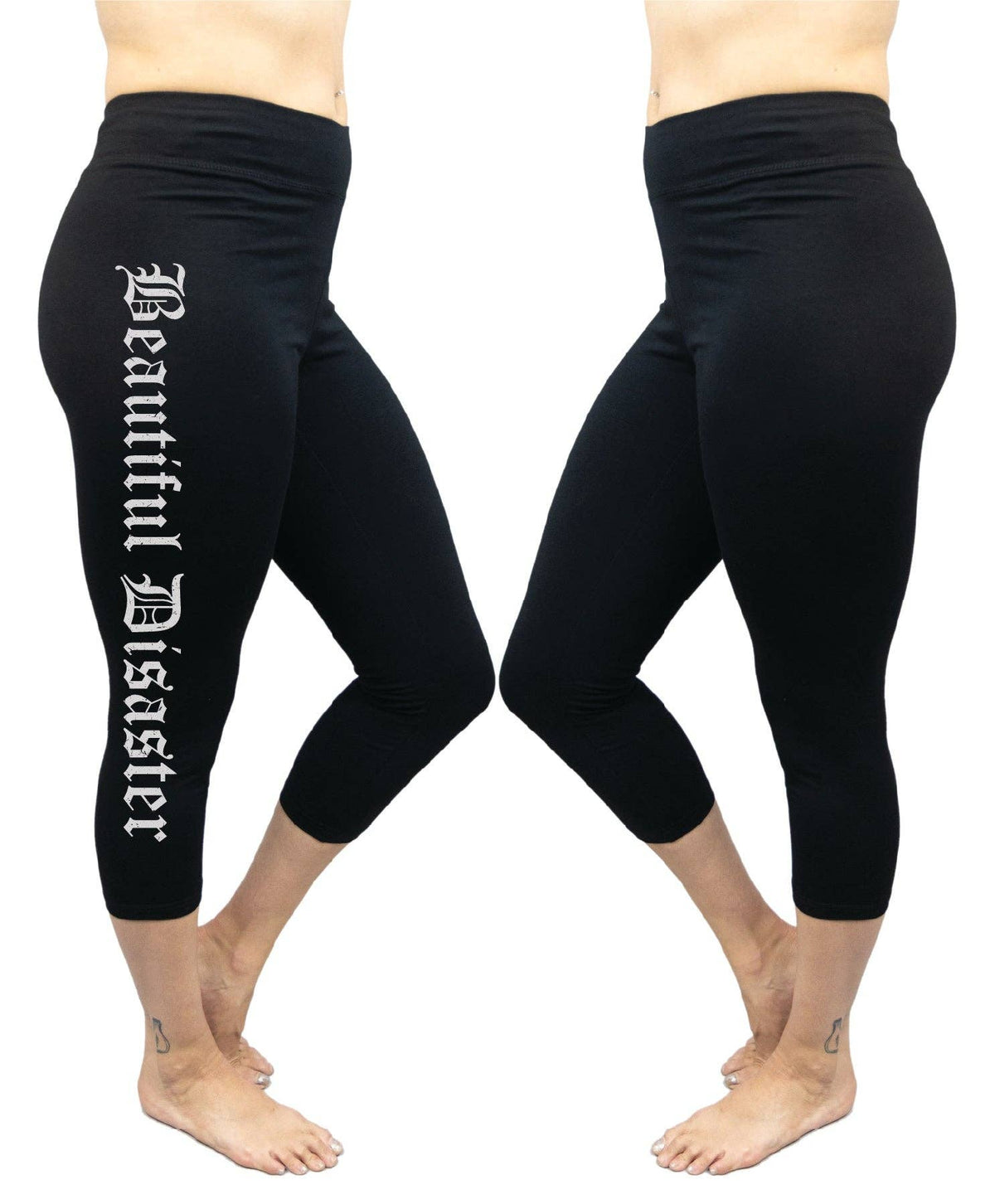 Beautiful Disaster Capri Leggings