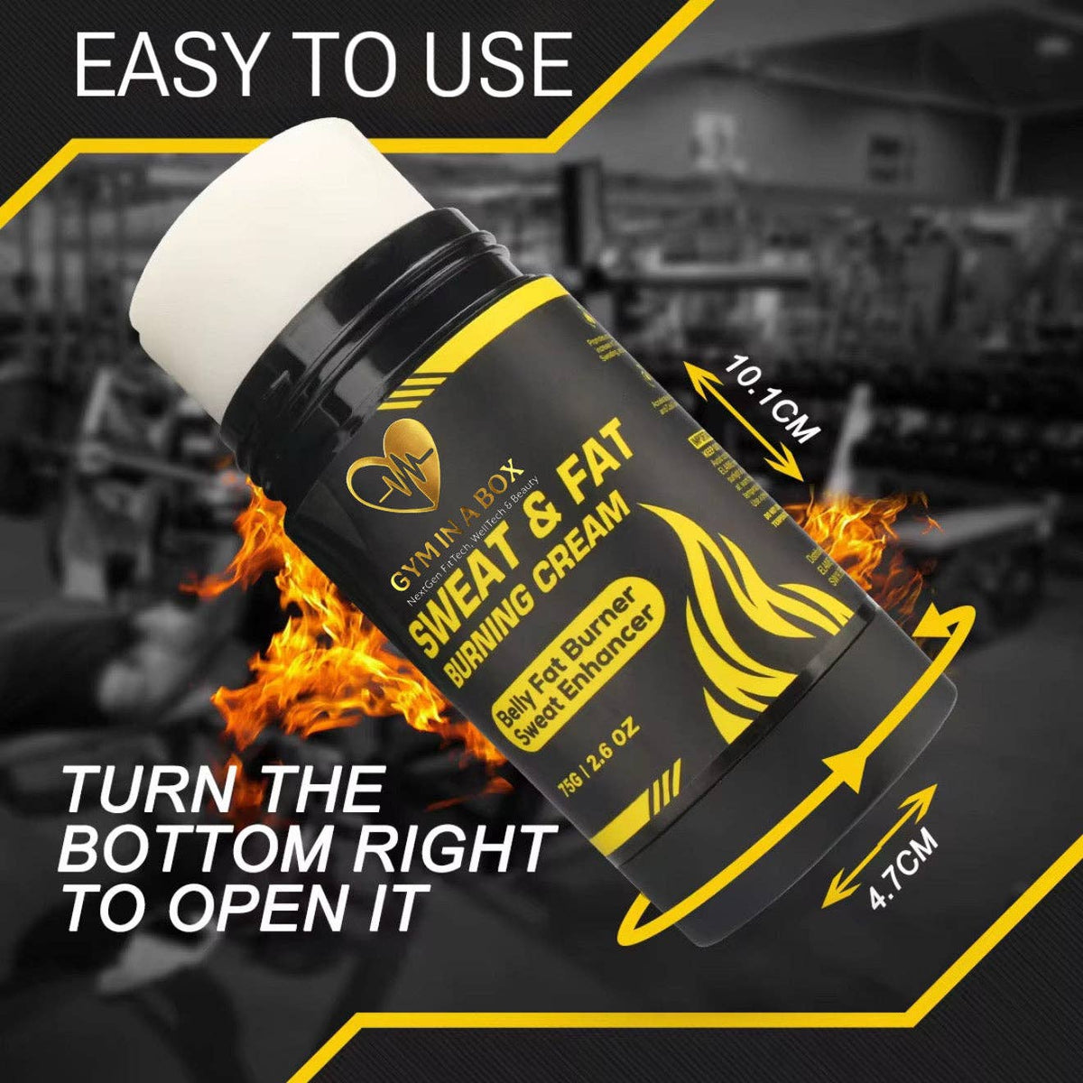 IGNITE Sweat & Sculpt Workout Enhancer™ Cream stick